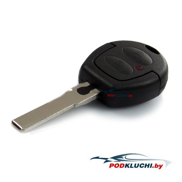 Ключ зажигания Volkswagen Sharan 1995-2000, (TRANSPORTER, MULTIVAN, CARAVELLE 1998-2004), 2 кнопки, 433Mhz