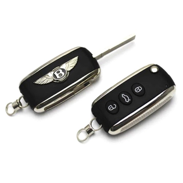 Ключ зажигания Bentley Mulsanne 2010-2016, 3 кнопки, 433Mhz