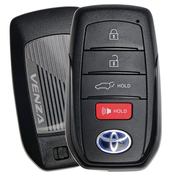 Ключ зажигания Toyota Venza 2020-, 3+1 кнопка Panic, 315Mhz