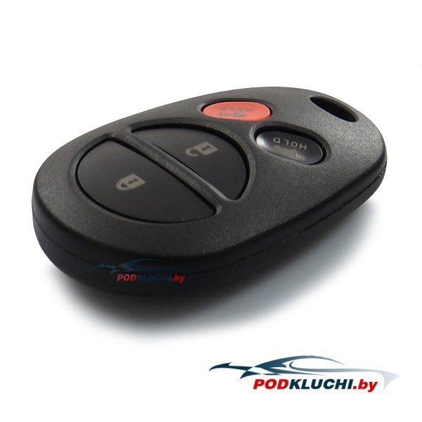 Ключ радиочастотный Toyota Solara 2004-2008, 3+1 кнопка Panic, 315Mhz