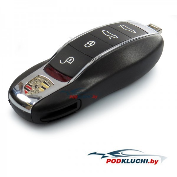 Ключ зажигания Porshe Spyder 918 2015, 4 кнопки, 433Mhz