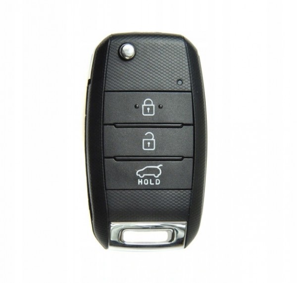 Ключ зажигания Kia Carens/Rondo 2012-2018, 3 кнопки, 433Mhz