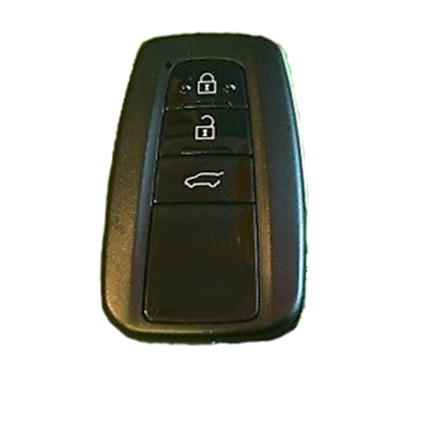 Ключ зажигания Toyota Land Cruiser Prado 2017-2020, 3 кнопки