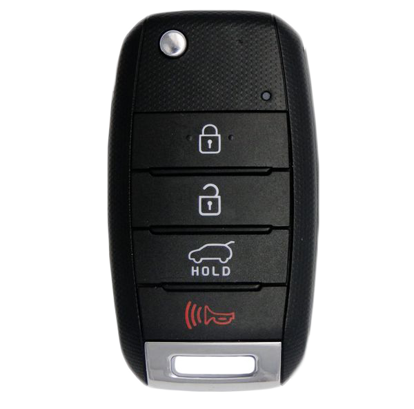 Ключ зажигания Kia Stonic 2017-, 3+1 кнопка Panic, 433Mhz