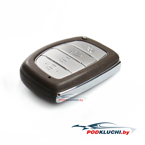 Ключ зажигания Hyundai Creta 2021-, 3+1 кнопка Panic, 433Mhz