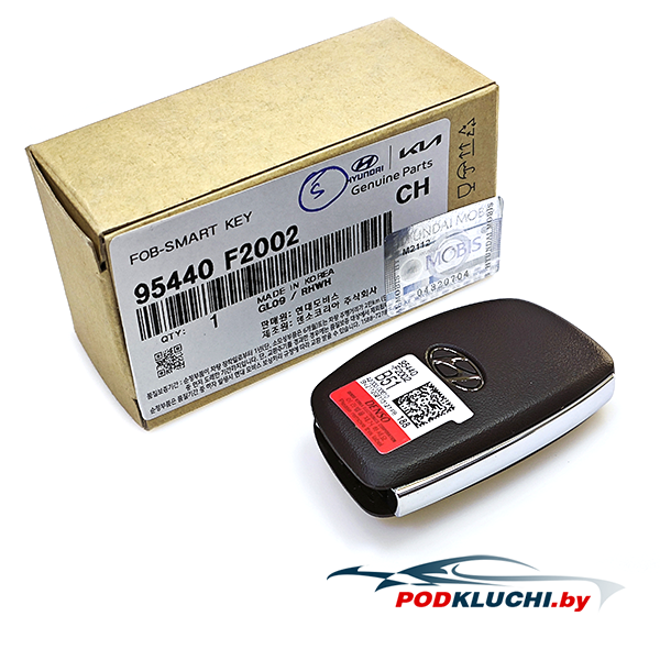 Ключ зажигания Hyundai Elantra Sedan USA 2019-2020, 433Mhz, 3+1 кнопка Panic