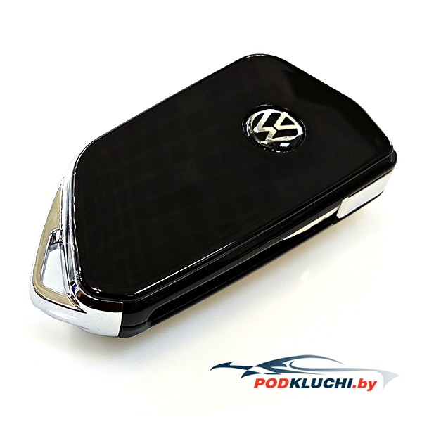 Ключ Volkswagen Caddy, Touran выкидной (корпус) (переделка) 3 кнопки
