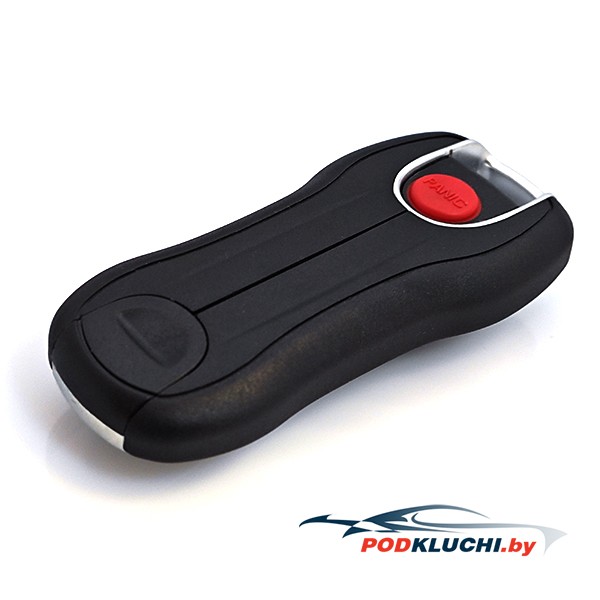 Смарт ключ Porsche Cayenne (корпус) 3+1 кнопка Panic