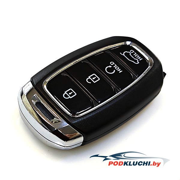 Смарт ключ Hyundai Accent (корпус) 3+1 кнопка Panic