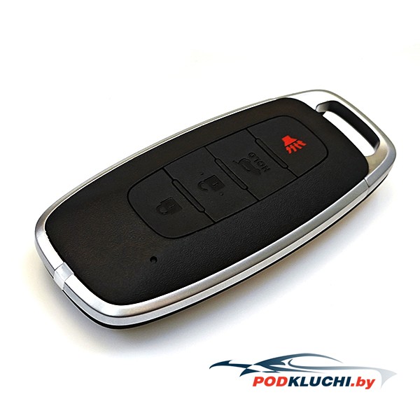 Смарт Ключ Nissan Ariya (корпус) 3+1 кнопка Panic