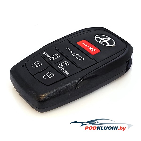 Смарт ключ Toyota Sienna (корпус) 5+1 кнопка Panic