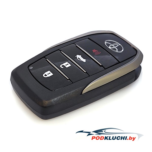 Смарт ключ Toyota Camry (корпус) 3+1 кнопка Panic