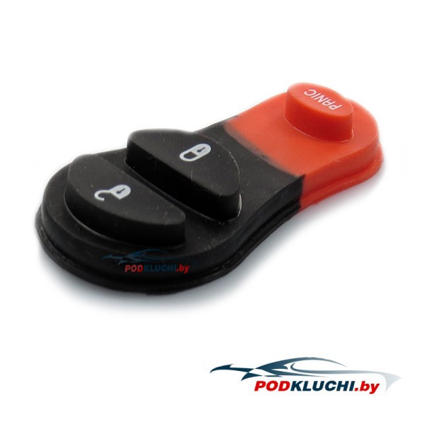 Кнопки 2+1 (резиновые для пульта) Jeep