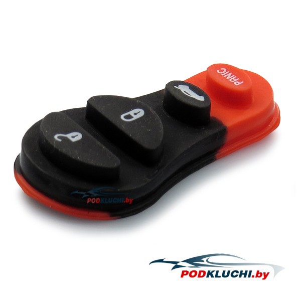 Кнопки 2+1 (резиновые для пульта) Jeep