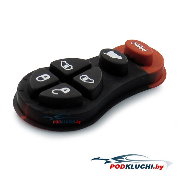 Кнопки 2+1 (резиновые для пульта) Jeep