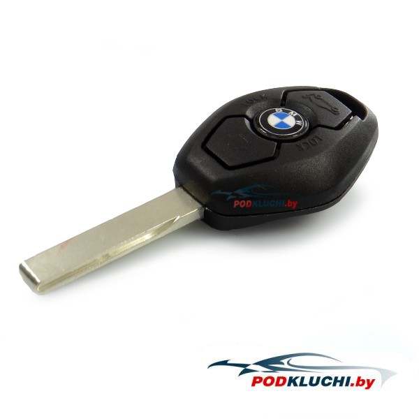 Ключ BMW Е46, Х3, Х5, Е53, Е60 (корпус) 3 кнопки