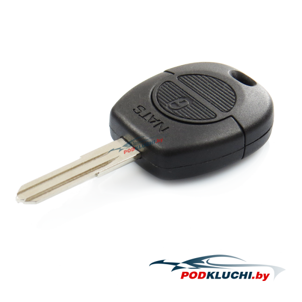 Ключ Nissan Primera, Almera  (корпус) 2 кнопки