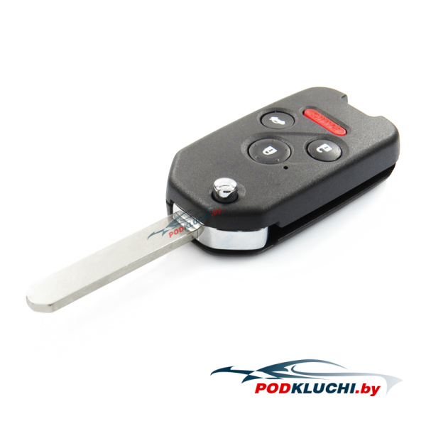 Ключ Honda CR-V выкидной (корпус) 3+1 кнопкa Panic