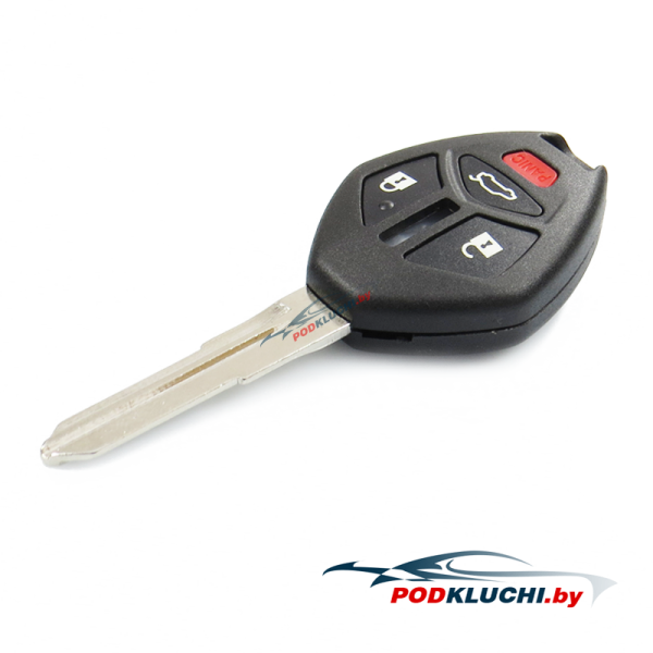 Ключ Mitsubishi Galant (корпус) 3+1 кнопка Panic