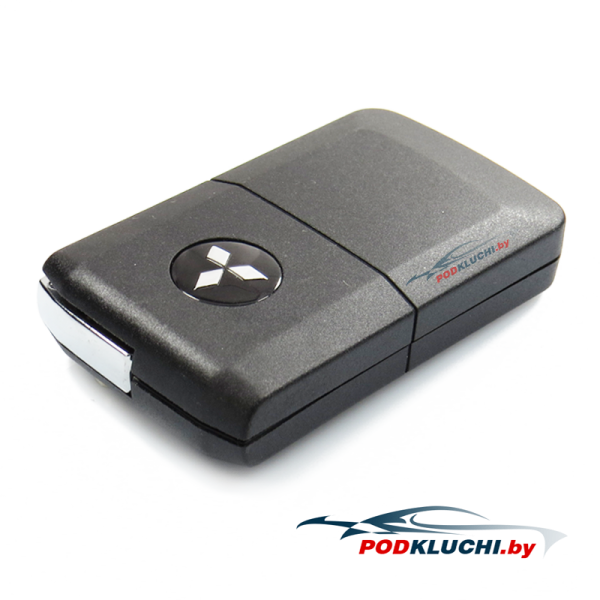 Ключ Mitsubishi Galant, Lancer, Montero, Eclipse, Outlander  выкидной (корпус) (переделка) 2 кнопки