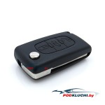 Ключ Fiat Scudo, Ulysse выкидной (корпус) 3 кнопки