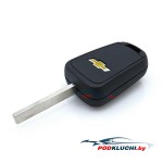 Ключ Chevrolet Aveo, Spark (корпус) 2 кнопки