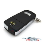 Ключ Hyundai Elantra, Tucson выкидной (корпус) (переделка) 3+1 кнопка Panic