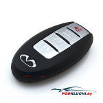 Смарт ключ Infiniti M35, M45 (Корпус) 3+1 кнопка Panic