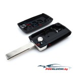 Ключ Peugeot 5008 выкидной (корпус) 3 кнопки