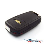 Ключ зажигания Chevrolet Camaro 2010-2016, Cruze 2011-2016, Impala 2014-2020, 4+1 кнопка Panic, 433MHz, Keyless Go