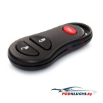 Ключ радиочастотный Dodge Caravan 1999-2003, Dakota 2001-2004, Durango 2001-2003, Grand Caravan 1999-2003, Ram Pickup 2002-2005, 2+1 кнопка Panic, 315 MHz