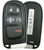Ключ зажигания Dodge RAM 2013-2018, 4+1 кнопка Panic, 433Mhz, Keyless Go