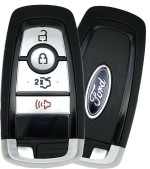 Ключ зажигания Ford Edge 2017-, Explorer 2018-, Fusion 2017-, Mustang 2018-, 3+1 кнопка Panic, 315Mhz, Keyless Go