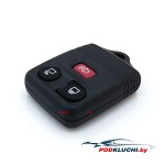 Ключ радиочастотный Ford 1998-2017, 2+1 Копка Panic, 315 Mhz