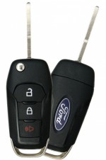 Ключ зажигания Ford Escape 2020-, Explorer 2016-, F-150 2015-, (F-250, F-350, F-450, F-550 2017-), Ranger 2019-, 2+1 кнопка Panic, 315Mhz