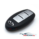 Kлюч зажигания Infiniti Q50 2016г,  3 кнопки