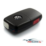 Ключ Volkswagen Jetta выкидной (корпус) 3 +1 кнопки