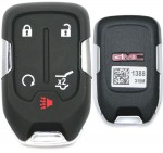 Ключ зажигания GMC Terrain 2018-, 4+1 кнопка Panic, 315Mhz