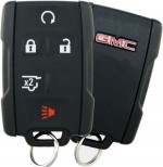 Ключ зажигания GMC Yukon 2015-2020, 4+1 кнопка Panic, 315Mhz