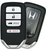 Ключ зажигания Honda Accord 2013-2015, 3+1 кнопка Panic, 315Mhz, Driver 2