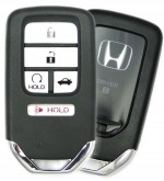 Ключ зажигания Honda Accord 2016-2017, 4+1 кнопка Panic, 433Mhz, Driver 2