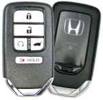 Ключ зажигания Honda Civic 2017-, CR-V 2017-, Pilot 2016-2018, 4+1 кнопка Panic, 434Mhz, Driver 2