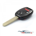 Ключ зажигания Honda Fit 2007-2008, 2+1 кнопка Panic, 315Mhz