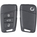 Ключ зажигания Volkswagen Arteon, Atlas, Jetta, Teramont, Passat USA c 2018-, 3+1 кнопка Panic, 315Mhz