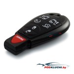 Ключ зажигания Volkswagen Routan 2008-2012, 433Mhz