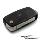 Ключ зажигания Seat Alhambra 2001-2010, 2 кнопки, 433Mhz