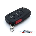 Ключ зажигания Audi A3 1997-, A4 1998-, A6 1998-, A8 1999-, TT 1999-, 3 кнопки, 315Mhz