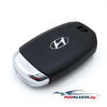 Ключ зажигания Hyundai Elantra GT 2018-2020, 3+1 кнопка Panic, 434Mhz (USA)