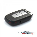 Ключ зажигания Hyundai Solaris 2011-2016, 3 кнопки, 433Mhz