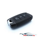 Ключ зажигания Hyundai i30 2016-, 3 кнопки, 433Mhz
